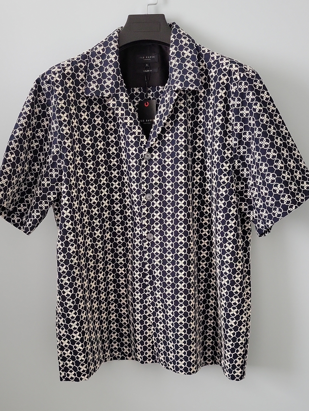 NEW Ted Baker London Relaxed Fit Embroidered Shirt